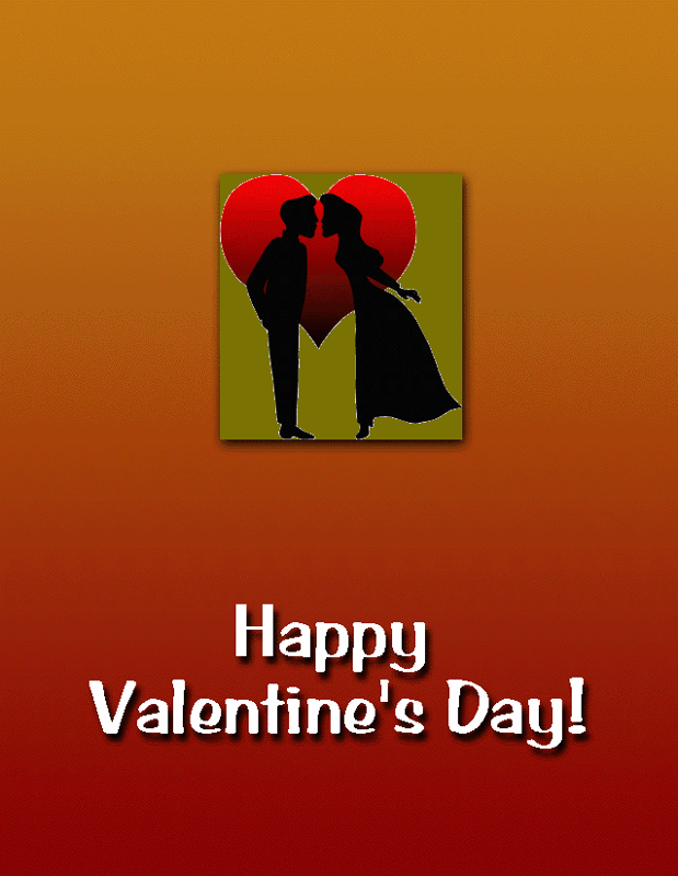 Greeting Card Art No. 2 - Happy Valentine's Day
