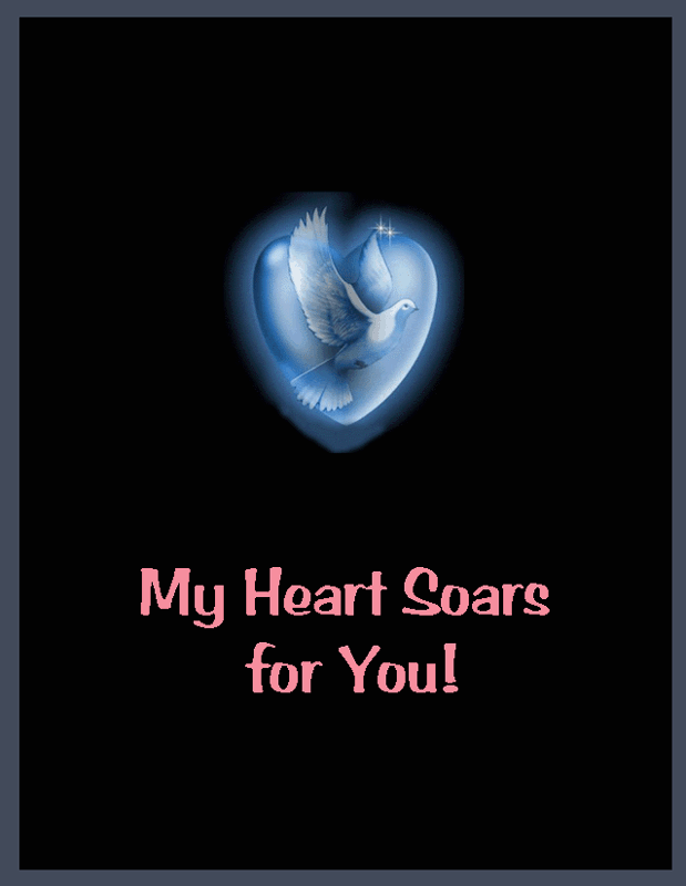 Greeting Card Art No. 4 - My Heart Soars For You